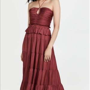 NWT❣️ Ulla Johnson Evanthe Dress, Desert Rose, 00